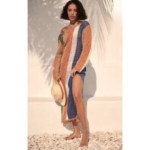 NWT Anthropologie Mahila Crochet Cardigan Sweater - Small